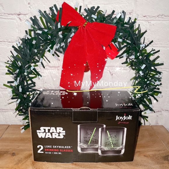 Star Wars Luke Skywalker Drinking Glasses - Picture 2 of 4